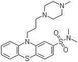 structure of CAS# 316-81-4, 硫丙拉嗪