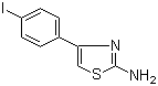 structure of CAS# 31699-14-6, 4-(4-Iodophenyl)thiazol-2-ylamine