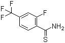 structure of CAS# 317319-34-9, 2-Fluoro-4-(trifluoromethyl)thiobenzamide