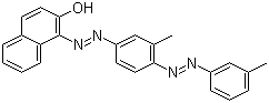 structure of CAS# 3176-79-2, Solvent Red 25