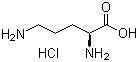structure of CAS# 3184-13-2, L-鸟氨酸盐酸盐