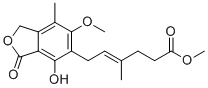 structure of CAS# 31858-66-9, 甲基麦考酚酯