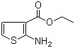 structure of CAS# 31891-06-2, Ethyl 2-aminothiophene-3-carboxylate