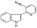 structure of CAS# 3191-30-8, 2-吲哚-3-基烟腈