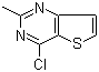 structure of CAS# 319442-16-5, 4-Chloro-2-methylthieno[3,2-d]pyrimidine