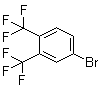 structure of CAS# 320-29-6, 3,4-二(三氟甲基)溴苯