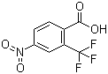structure of CAS# 320-37-6, 4-硝基-2-三氟甲基苯甲酸