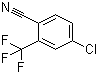 CAS # 320-41-2, 4-Chloro-2-(trifluoromethyl)benzonitrile, 2-(Trifluoromethyl)-4-chlorobenzonitrile