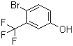 structure of CAS# 320-49-0, 3-三氟甲基-4-溴苯酚