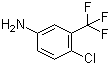 5-氨基-2-氯三氟甲苯分子结构 (CAS 320-51-4)