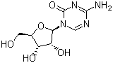 structure of CAS# 320-67-2, 5-氮杂胞嘧啶核苷