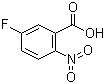 structure of CAS# 320-98-9, 5-氟-2-硝基苯甲酸
