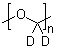 structure of CAS# 32008-59-6, 聚二氘代甲醛