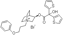 structure of CAS# 320345-99-1, 阿地溴铵