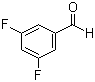structure of CAS# 32085-88-4, 3,5-Difluorobenzaldehyde