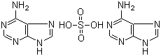 structure of CAS# 321-30-2, 腺嘌呤硫酸盐
