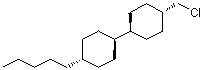 (trans,trans)-4-(Chloromethyl)-4'-pentyl-1,1'-bicyclohexyl molecular structure (CAS 321308-93-4)