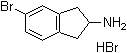 CAS # 321352-52-7, 5-Bromoindan-2-amine hydrobromide, 5-Bromo-2,3-dihydro-1H-inden-2-amine hydrobromide, 5-Bromo-2-aminoindane hydrobromide