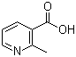 structure of CAS# 3222-56-8, 2-Methylnicotinic acid