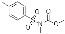 CAS 登录号：32258-50-7, 甲基(对甲苯磺酰基)氨基甲酸甲酯