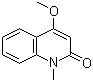 structure of CAS# 32262-18-3, 4-甲氧基-N-甲基-2-喹啉酮