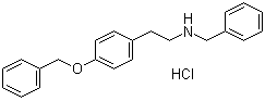 CAS # 32293-43-9, N-Benzyl-O-benzyltyramine hydrochloride, 4-(Phenylmethoxy)-N-(phenylmethyl)benzeneethanamine hydrochloride