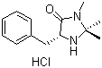 structure of CAS# 323196-43-6, (5R)-(+)-2,2,3-Trimethyl-5-benzyl-4-imidazolidinone monohydrochloride