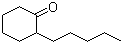 structure of CAS# 32362-97-3, 2-戊基环己-1-酮