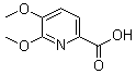 structure of CAS# 324028-89-9, 5,6-Dimethoxypyridine-2-carboxylic acid