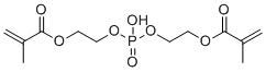 structure of CAS# 32435-46-4, Bis(2-(methacryloyloxy)ethyl) phosphate