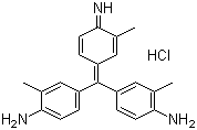 structure of CAS# 3248-91-7, 碱性紫 2