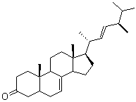 CAS 登录号：32507-77-0, 麦角甾-7,22-二烯-3-酮