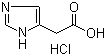 structure of CAS# 3251-69-2, 1H-咪唑-5-乙酸盐酸盐