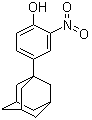 structure of CAS# 32599-84-1, 4-(1-Adamantyl)-2-nitrophenol