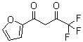 structure of CAS# 326-90-9, 4,4,4-三氟-1-(2-呋喃基)-1,3-丁烷二酮