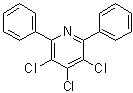 CAS # 32618-35-2, 3,4,5-Trichloro-2,6-diphenylpyridine