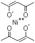 structure of CAS# 3264-82-2, 二乙酰丙酮镍