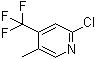 CAS # 326894-70-6, 2-Chloro-5-methyl-4-(trifluoromethyl)pyridine