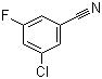 structure of CAS# 327056-73-5, 3-Chloro-5-fluorobenzonitrile