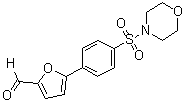CAS # 327106-59-2, 5-[4-(4-Morpholinylsulfonyl)phenyl]-2-furancarboxaldehyde