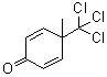 structure of CAS# 3274-12-2, 4-甲基-4-三氯甲基-2,5-环己二烯-1-酮