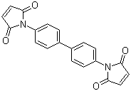 CAS 登录号：3278-30-6, 4,4'-二(马来酰亚胺基)-1,1'-联苯