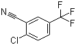 structure of CAS# 328-87-0, 2-Chloro-5-trifluoromethylbenzonitrile