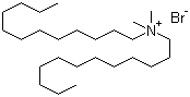 structure of CAS# 3282-73-3, Didodecyldimethylammonium bromide