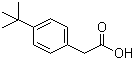 structure of CAS# 32857-63-9, (4-tert-Butylphenyl)acetic acid