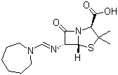 structure of CAS# 32887-01-7, 美西林