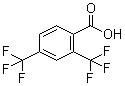 structure of CAS# 32890-87-2, 2,4-双(三氟甲基)苯甲酸