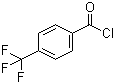 structure of CAS# 329-15-7, 4-(Trifluoromethyl)benzoyl chloride