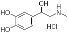structure of CAS# 329-63-5, (+/-)-Epinephrine hydrochloride