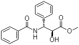 structure of CAS# 32981-85-4, (2R,3S)-3-苯甲酰氨基-2-羟基-3-苯基丙酸甲酯